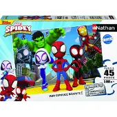Nathan Puzzle Spidey ja hänen ystävänsä 45 palasta - Sarjakuvat ja animaatiot - - Alkaen 5-vuotiaista