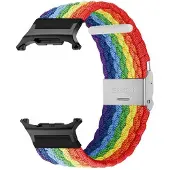 CaseOnline Punottu kellon ranneke Samsung Galaxy Watch 8 (44mm) - Pride