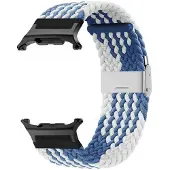 CaseOnline Punottu kellon ranneke Samsung Galaxy Watch 8 (44mm) - Bluewhite