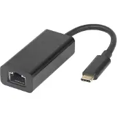Deltaco – USB-C Gigabit Network adaptor with MAC address pass-through (USBC-GIGA-MAPT)