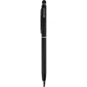 Deltaco – 2-in-1 pen, write with ink and use for touch screens, black (STYL-1018)