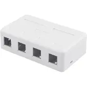 Deltaco VR-224 4 portin Keystone-pintarasia