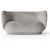Ferm Living , Rico 2-istuttava sohva Faded - Concrete