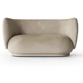 Ferm Living , Rico 2-istuttava sohva Faded - Sand