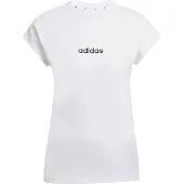 Adidas Toiminnallinen paita 'Essentials' musta / valkoinen