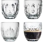 La Rochère Troquet espressolasi 10 cl 4 osaa Kirkas