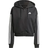 Adidas Urheilullinen collegetakki 'Essentials' musta / valkoinen