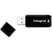 Integral USB-muistitikku - - 128 Go - USB 2.0 - Musta