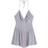 Bershka Haalari beige / vaaleansininen / tummanvioletti / vanha roosa
