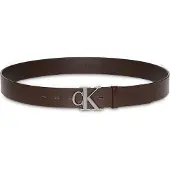 Calvin Klein Ck Buckle Tumbled 35Mm - Brown - 105