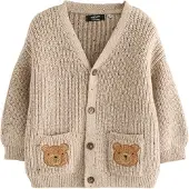 Next Neuletakki beige / karamelli / musta