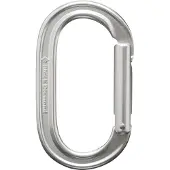 Black Diamond Oval Keylock Carabiner Polished