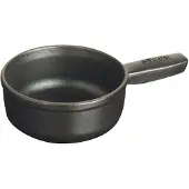 Staub Valurautainen fonduekattila 12 cm, musta
