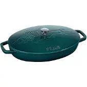 Staub La Mer ovaali pata, kolmikerroksinen emalointi 32 cm