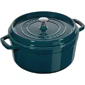Staub La Cocotte pyöreä valurautapata 28 cm / 6,7 l, La Mer