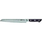 Zwilling Tanrei leipäveitsi 23 cm Damaskus-musta