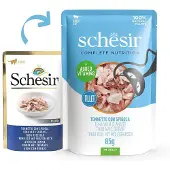 Schesir C&B Tuna sea bass in Jelly Pouch 85 g