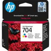 HP 704-mustekasetti, 5.5 ml, kolmivärinen