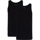 Schiesser Singlet - Black - XXL
