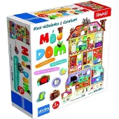 Markenlos Puzzle Maxi układanka z dziurkami M&oacute;j dom
