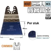 Cmt Upotussahanterä OMM06-X1 Precision Cut; 68 mm; 1 kpl.