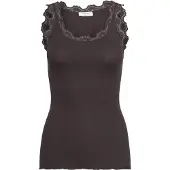 Rosemunde Rwbabette Sl U-Neck Long Lace Top - Brown - XS