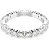 Swarovski Sormus 'Matrix' hopea / läpinäkyvä