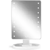 Gillian Jones Hollywood Mirror With Touch, Led Light And USB White