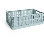 HAY Colour Crate L 34,5 x 53 cm Dusty blue
