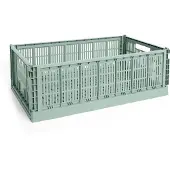 HAY Colour Crate XL 42x68 cm Sage green
