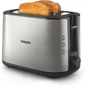 Philips Viva Collection Leivänpaahdin – 2 viipaleelle, leveä aukko, metallia HD2650/90