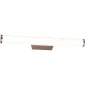 QAZQA Retro-seinävalaisin pronssi 60,4 cm sis. LED IP44 - Coco