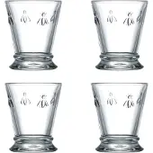 La Rochère Abeille vesilasi 26 cl 4 kpl, kirkas