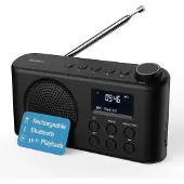 Majority Orwell Valo - Ladattava FM-radio Bluetoothilla