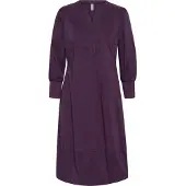 Culture Cuantoinett 3/4 Sleeve Dress - Purple - S