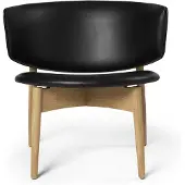 Ferm Living , Herman Lepotuoli Envy Leather - Oak/Black