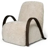 Ferm Living , Buur Nojatuoli Sheepskin - Dark St./Moonlight
