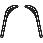 Sinox One Soundbar Mount kit - Black - Max 15 kg - recommended for