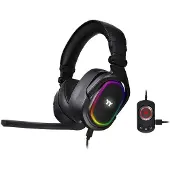 Thermaltake Argent H5 RGB 7.1 -pelikuulokemikrofoni, musta