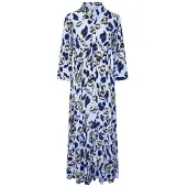 Y.A.S Yassavanna Long Shirt Dress S. Noos - Blue - XL