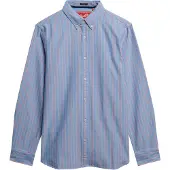 Superdry for man. M4011037A Classic Oxford shirt dark blue (XXL), Casual, Cotton, Long sleeve