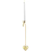 Georg Jensen - Joulu 2025 Kynttilänpidike joulukuuseen Sydän 18 cm Kulta