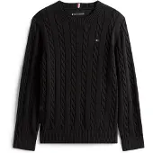 Tommy Hilfiger Pusero - Neulottu - Musta - - 10 v (140) - Puserot