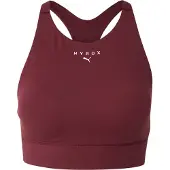 Puma W X Hyrox Shapeluxe High Neck Bra - Burgundy - L