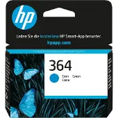 HP 364 Syaani Ink Cartr. W/vivera Ink