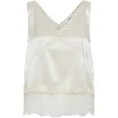 Soaked Slyennah Top - Cream - L