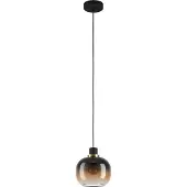 Eglo OILELLA pendant black/brown/transparent