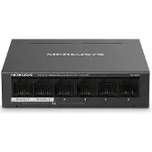 Mercusys MS106LP - 6-porttinen 10/100 Mbps hallittava kytkin 4 PoE-portilla, Musta
