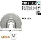 Cmt Upotussahanterä OMM23-X1