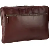 Leonhard heyden Cambridge Läppärinsuojus Nahka 41 cm Ruskea